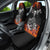 Skull Car Seat Cover Five Skull With Motocycle - Wonder Print Shop