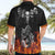 Skull Hawaiian Shirt Five Skull With Motocycle - Wonder Print Shop