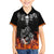 Skull Hawaiian Shirt Five Skull With Motocycle - Wonder Print Shop