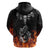 Skull Hoodie Five Skull With Motocycle - Wonder Print Shop