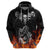 Skull Hoodie Five Skull With Motocycle - Wonder Print Shop