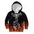 Skull Kid Hoodie Five Skull With Motocycle - Wonder Print Shop