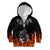 Skull Kid Hoodie Five Skull With Motocycle - Wonder Print Shop