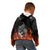 Skull Kid Hoodie Five Skull With Motocycle - Wonder Print Shop