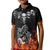 Skull Kid Polo Shirt Five Skull With Motocycle - Wonder Print Shop