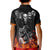 Skull Kid Polo Shirt Five Skull With Motocycle - Wonder Print Shop