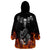 Skull Wearable Blanket Hoodie Five Skull With Motocycle DT01