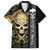 Golden Gothic Skull Hawaiian Shirt Embracing Ancient Elegance - Wonder Print Shop