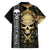 Golden Gothic Skull Hawaiian Shirt Embracing Ancient Elegance - Wonder Print Shop