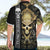 Golden Gothic Skull Hawaiian Shirt Embracing Ancient Elegance - Wonder Print Shop