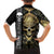 Golden Gothic Skull Hawaiian Shirt Embracing Ancient Elegance - Wonder Print Shop