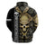 Golden Gothic Skull Hoodie Embracing Ancient Elegance - Wonder Print Shop