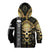 Golden Gothic Skull Kid Hoodie Embracing Ancient Elegance - Wonder Print Shop