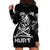 Skull Hoodie Dress I Can Fix Stupid - Wonder Print Shop