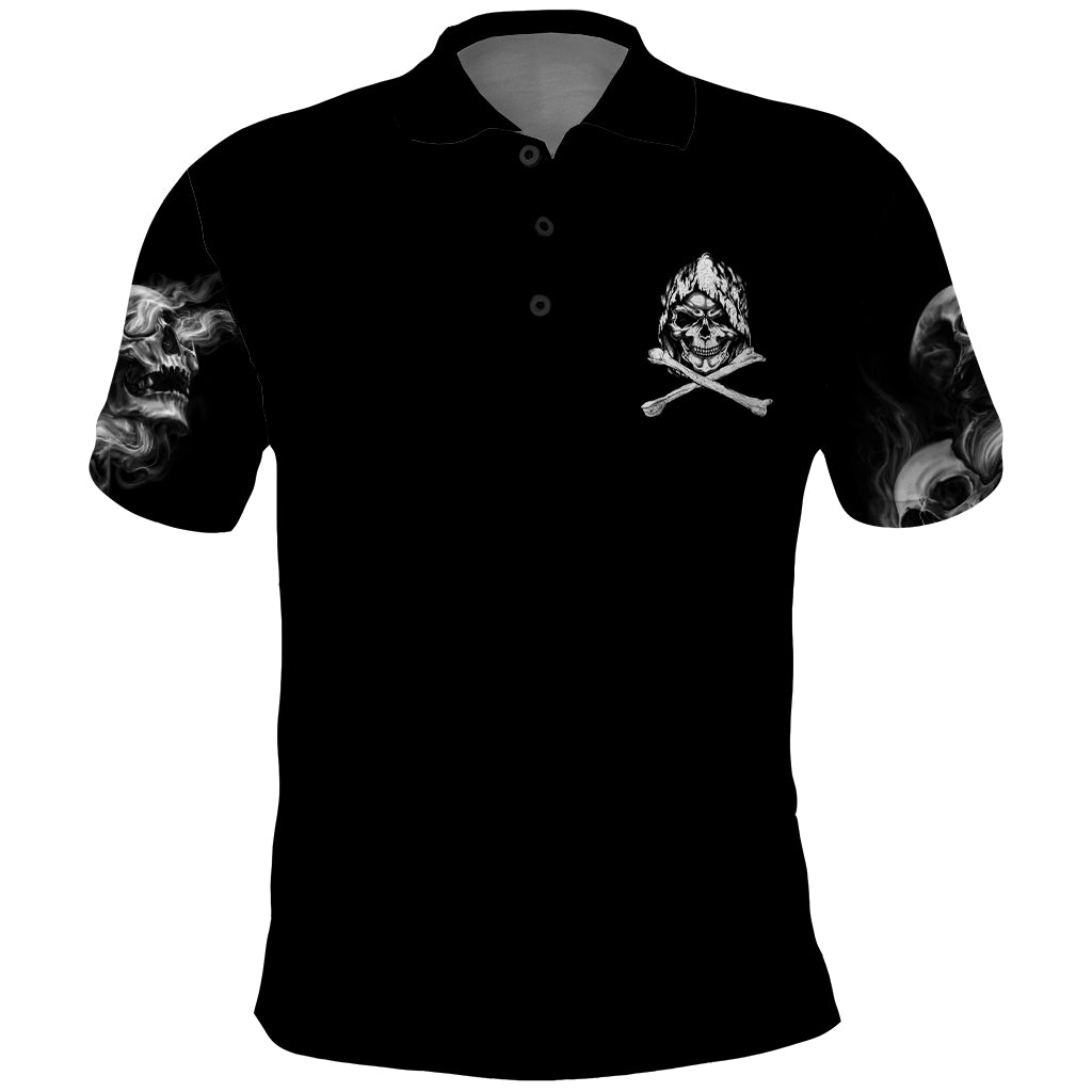 Skull Polo Shirt I Can Fix Stupid - Wonder Print Shop