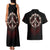 Reaper Couples Matching Tank Maxi Dress And Hawaiian Shirt Uncle Death Angel Peace Skull - Wonder Print Shop