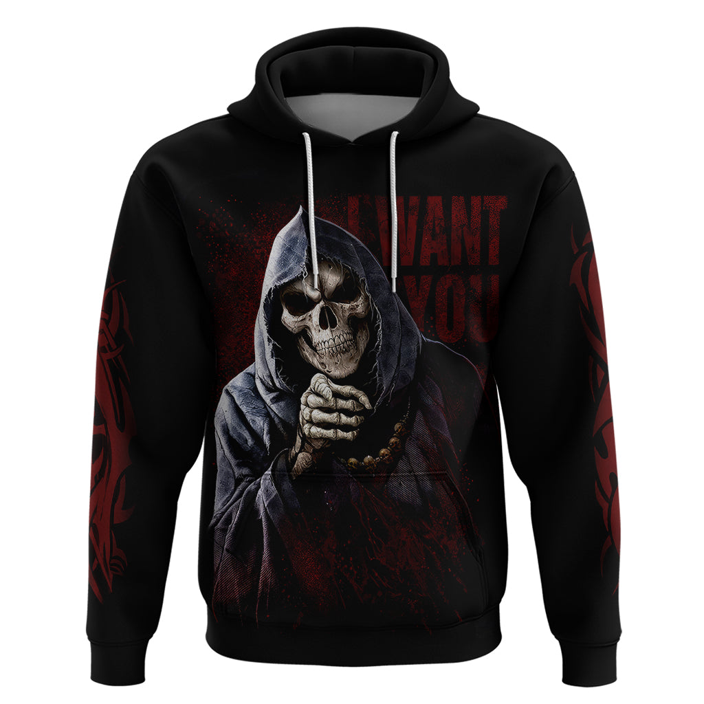 Reaper Hoodie Uncle Death Angel Peace Skull - Wonder Print Shop