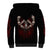 Reaper Sherpa Hoodie Uncle Death Angel Peace Skull DT01