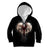 Reaper Heart Kid Hoodie Eternal Embrace - Uniting Souls in the Realm of Skulls - Wonder Print Shop