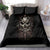 Unveiling the Mechanical Skull Bedding Set Cybernetic Enigma - Wonder Print Shop