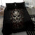 Unveiling the Mechanical Skull Bedding Set Cybernetic Enigma - Wonder Print Shop