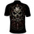 Unveiling the Mechanical Skull Polo Shirt Cybernetic Enigma - Wonder Print Shop