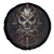 Unveiling the Mechanical Skull Spare Tire Cover Cybernetic Enigma - Wonder Print Shop