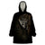 Unveiling the Mechanical Skull Wearable Blanket Hoodie Cybernetic Enigma DT01