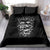 Skull Bedding Set Twisted Head Skull - Wonder Print Shop