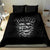 Skull Bedding Set Twisted Head Skull - Wonder Print Shop