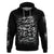 Skull Hoodie Twisted Head Skull - Wonder Print Shop