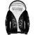 Skull Sherpa Hoodie Twisted Head Skull DT01