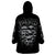 Skull Wearable Blanket Hoodie Twisted Head Skull DT01