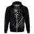 Skull Hoodie Musician Of Death - Wonder Print Shop