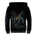 Skull Sherpa Hoodie Musician Of Death DT01