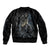 Skull Sleeve Zip Bomber Jacket Musician Of Death DT01