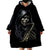 Skull Wearable Blanket Hoodie Musician Of Death DT01