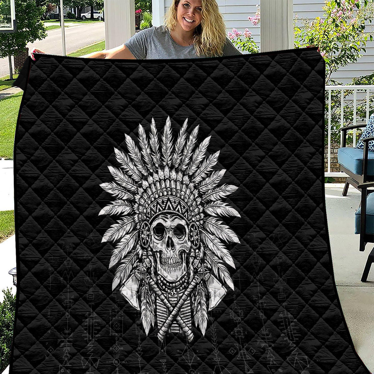 skull-quilt-chief-skeleton