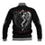 Skull Baseball Jacket Death Angel In Love - Wonder Print Shop