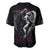 Skull Baseball Jersey Death Angel In Love - Wonder Print Shop