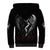 Skull Sherpa Hoodie Death Angel In Love DT01