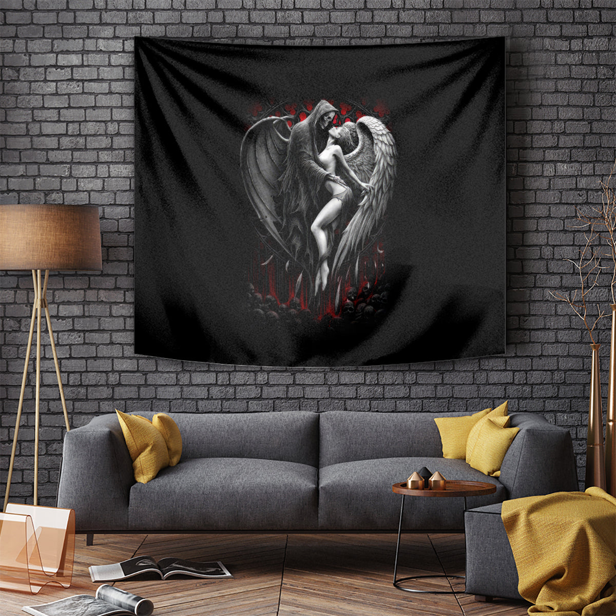 skull-tapestry-death-angel-in-love