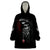 Skull Wearable Blanket Hoodie Death Angel In Love DT01