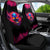 Skull Car Seat Cover Purple Skull Fire - Wonder Print Shop