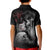 Skull Kid Polo Shirt Death Angel And Da de Muertos Girl - Wonder Print Shop