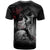 Skull T Shirt Death Angel And Da de Muertos Girl DT01