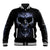 Skull Baseball Jacket Purple Death Reaper - Wonder Print Shop