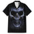 Skull Hawaiian Shirt Purple Death Reaper - Wonder Print Shop