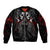 Skull Bomber Jacket Double Skull And Death Angel - Wonder Print Shop