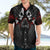 Skull Hawaiian Shirt Double Skull And Death Angel - Wonder Print Shop